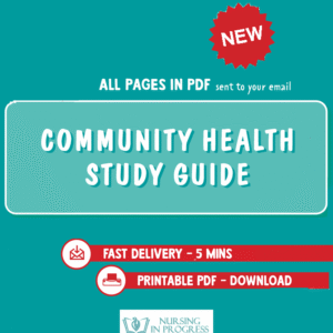 Community health study guide